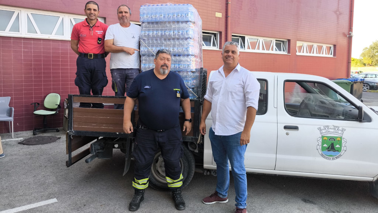 Junta de Freguesia solidária com os Bombeiros Voluntários da Moita