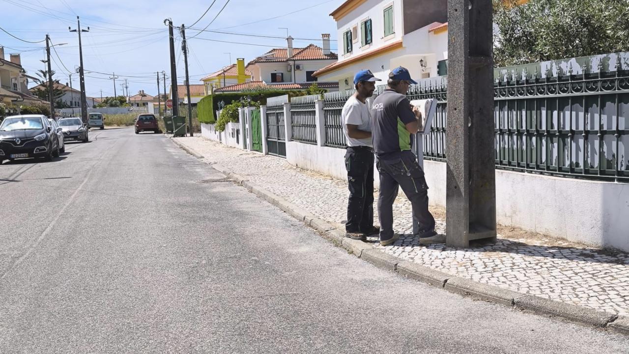 Reabilitação de placas toponímicas na Freguesia